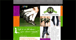 Desktop Screenshot of hillirishdance.com