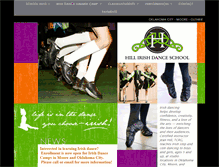 Tablet Screenshot of hillirishdance.com